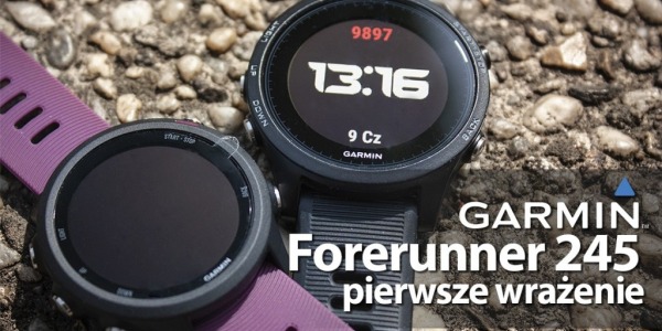 Forerunner 245 - pierwsze wrażenie