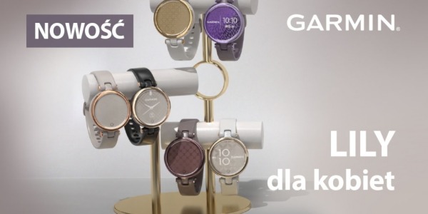 Lily - pierwszy zegarek Garmin dedykowany dla kobiet