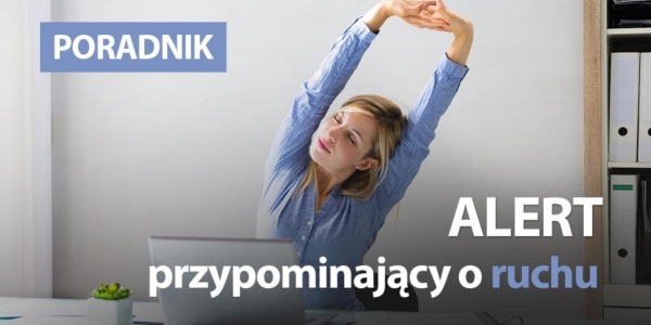 Alert przypominający o ruchu w zegarkach Garmin 