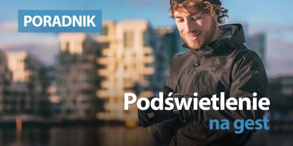 Podświetlenie tarczy zegarka na gest