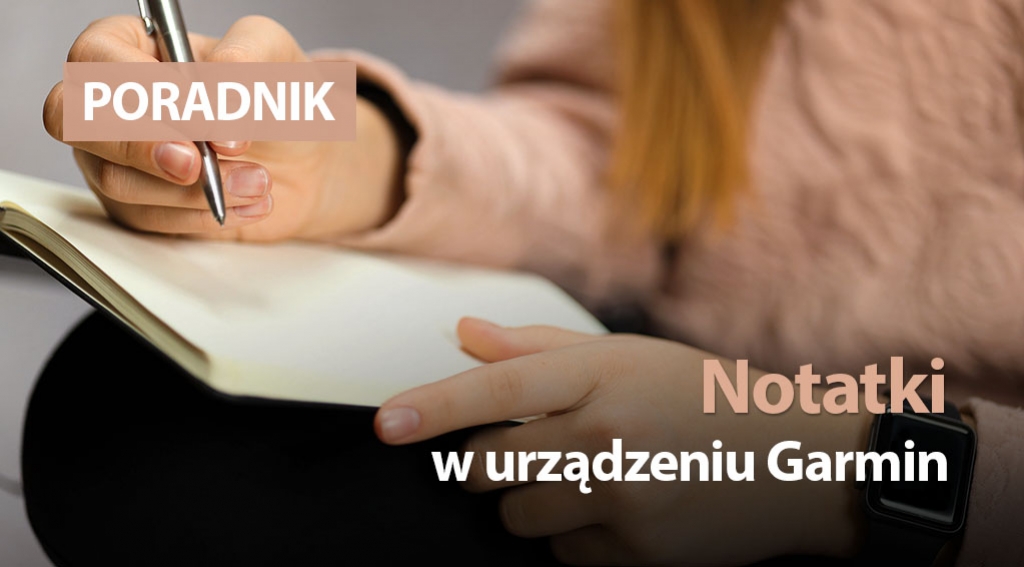Notatki w zegarku Garmin