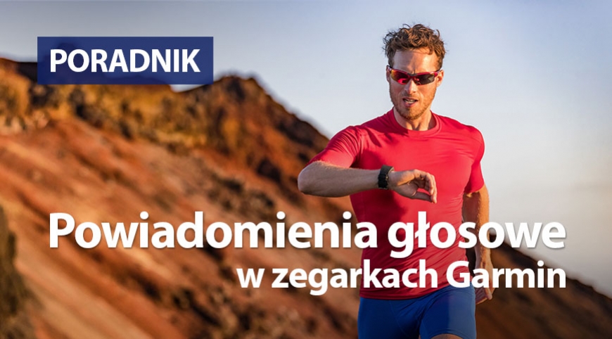 Powiadomienia głosowe w zegarkach Garmin