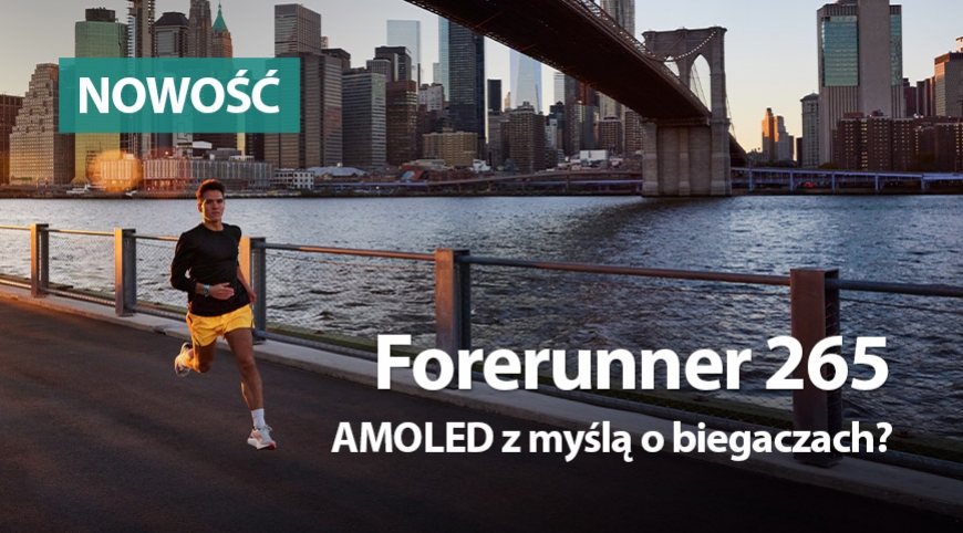 Garmin Forerunner 265 i 265s AMOLED z myślą o biegaczach?