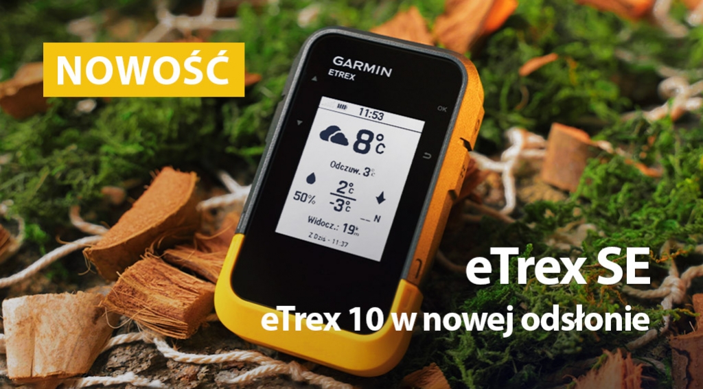 eTrex SE - eTrex 10 w nowej odsłonie