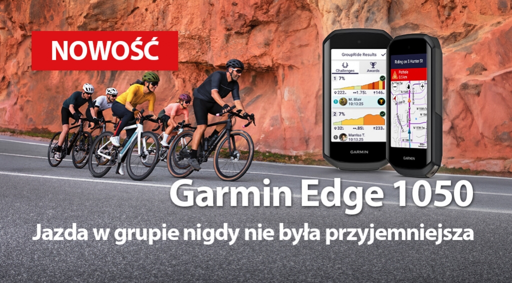 Garmin Edge 1050 - jazda w grupie nigdy nie była przyjemniejsza