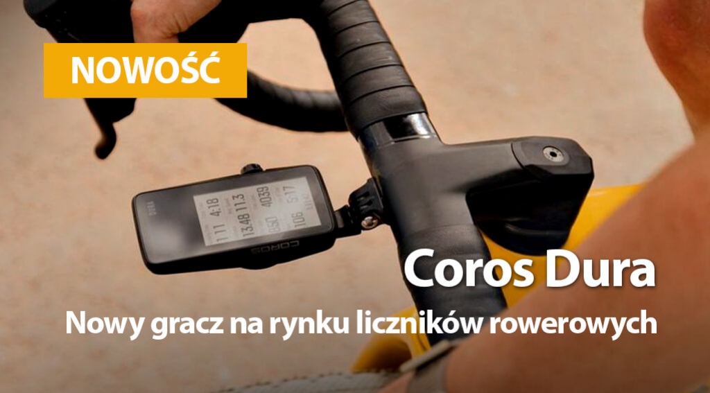 Coros Dura - nowy gracz na rynku liczników rowerowych