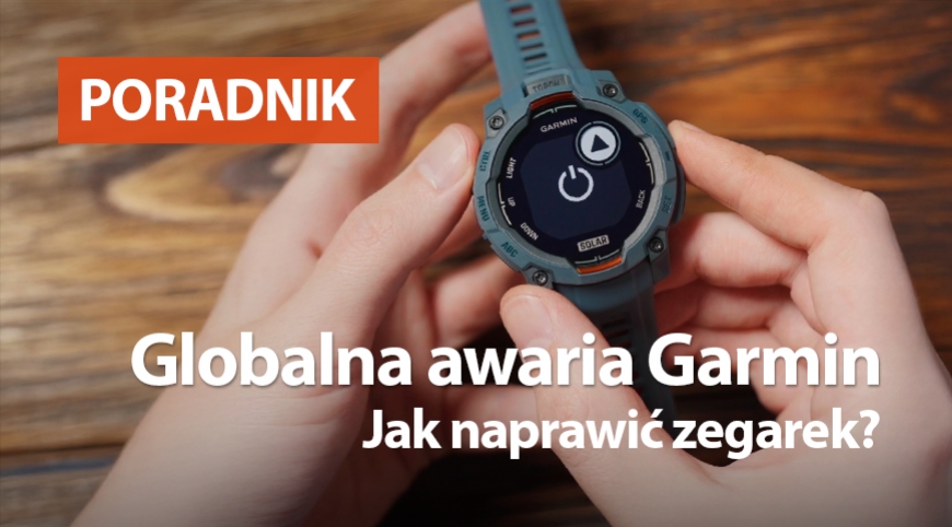 Globalna awaria Garmin. Jak naprawić zegarek?