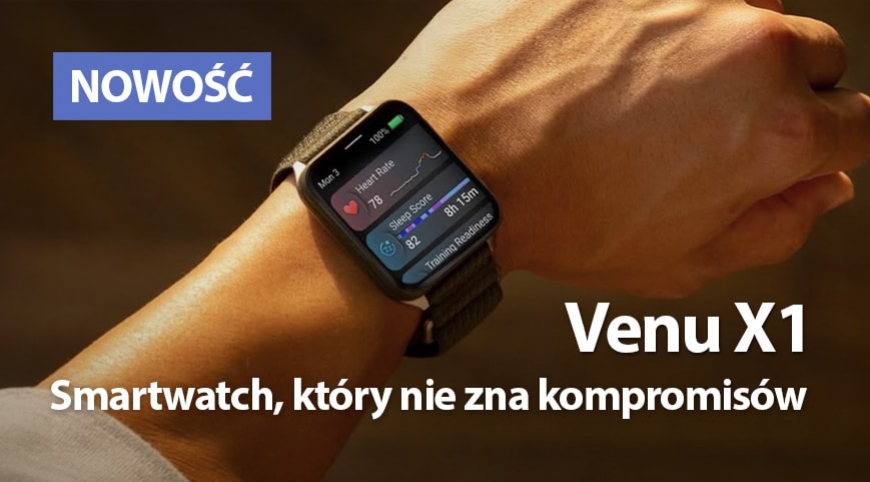 Garmin Venu X1. Smartwatch, który nie zna kompromisów