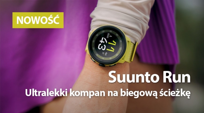 Suunto Run – ultralekki kompan na biegową ścieżkę 
