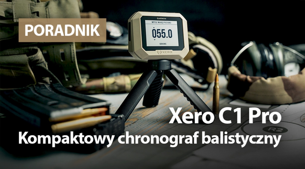 Garmin Xero C1 Pro. Kompaktowy chronograf balistyczny
