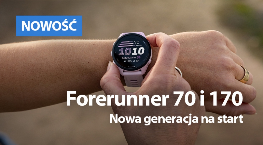 Forerunner 70 i 170. Nowa generacja na start