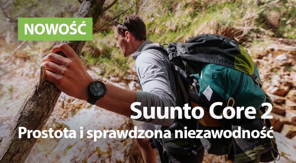 Prostota i sprawdzona niezawodność. Suunto Core 2