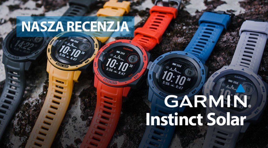 Instinct Solar – najdłużej działający zegarek Garmina na trudne warunki	
