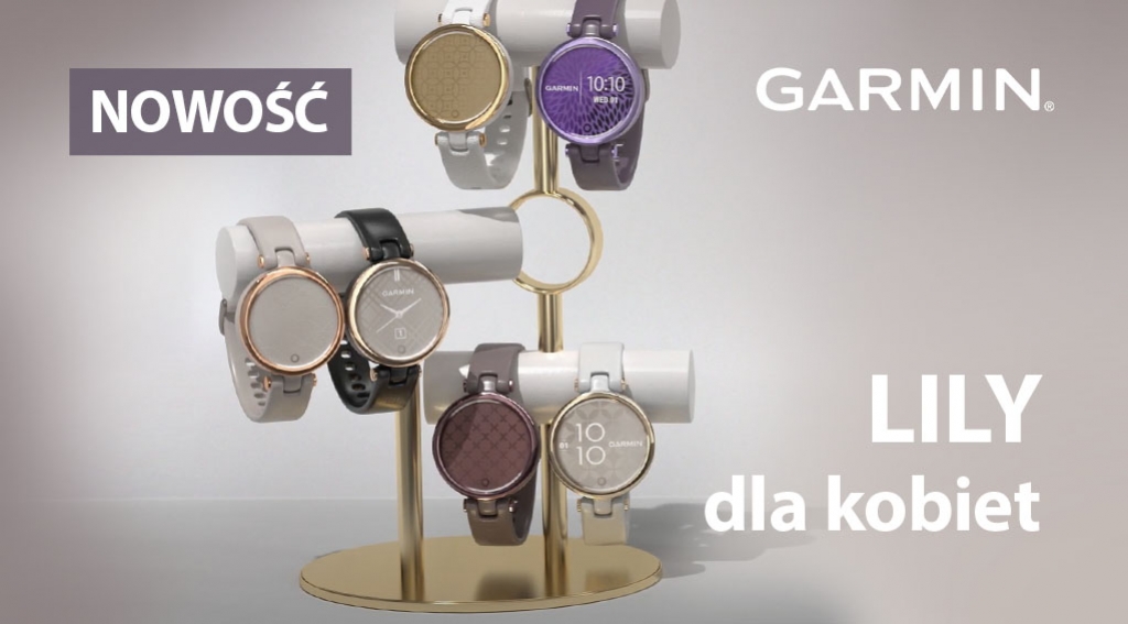 Lily - pierwszy zegarek Garmin dedykowany dla kobiet