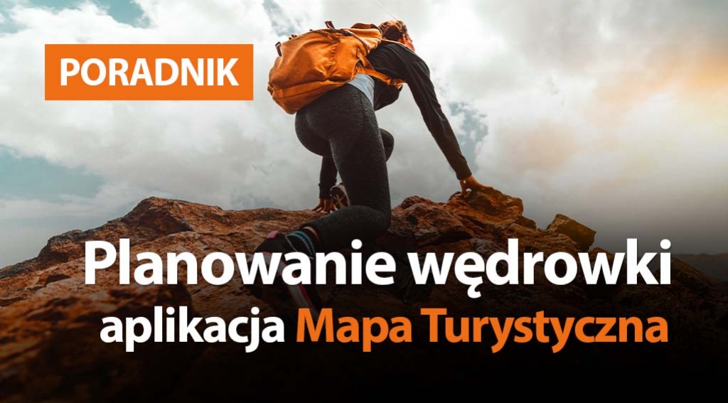Planowanie wędrówki w Mapa Turystyczna i wgrywanie jej do zegarka Garmin