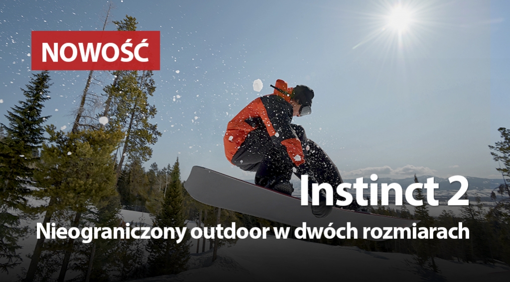 Instinct 2/2s - Outdoor bez ograniczeń